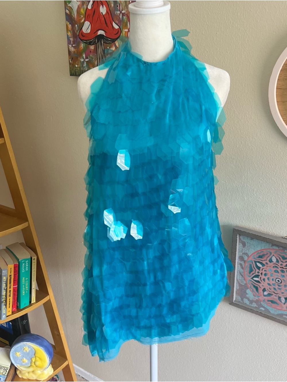 ASOS blue sequin top 🧜🏽‍♀️ - Picture 3 of 4
